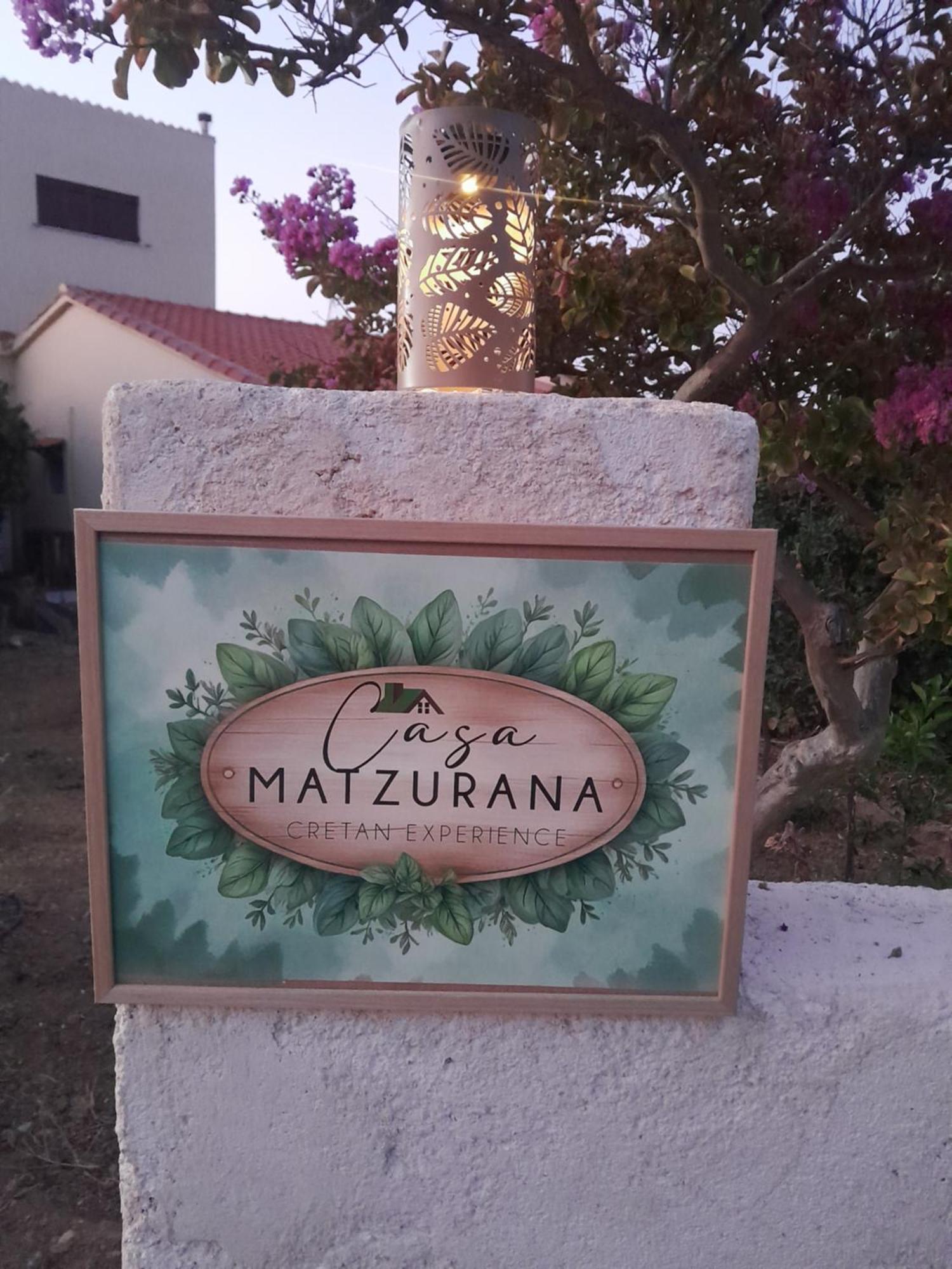 Casa Matzurana Villa Kounoupidhianá Buitenkant foto
